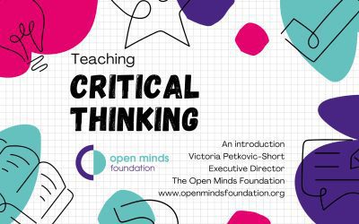 Developing critical thinking in primary schools, with the Open Minds Foundation